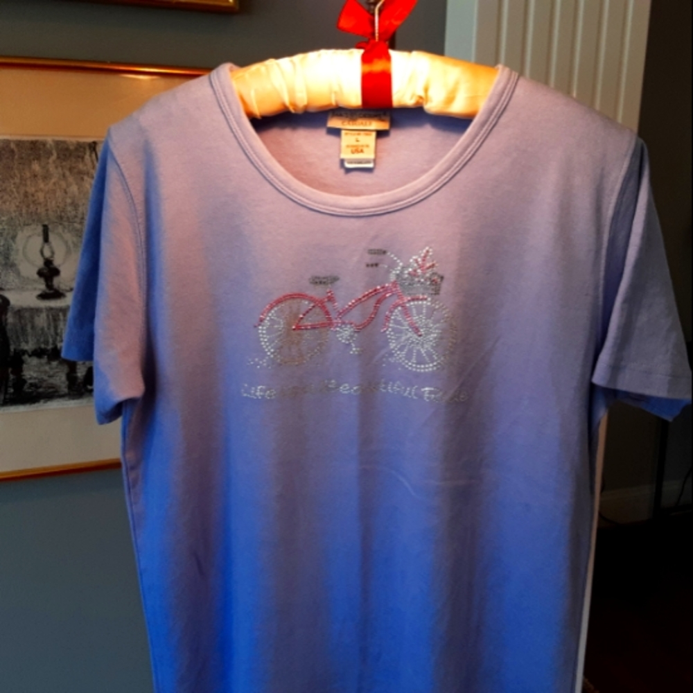 Isaac's designs casual specialty bike t shirt